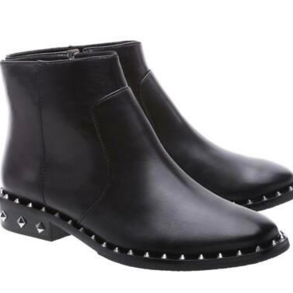 SCHUTZ RAHEL BLACK BOOTIE